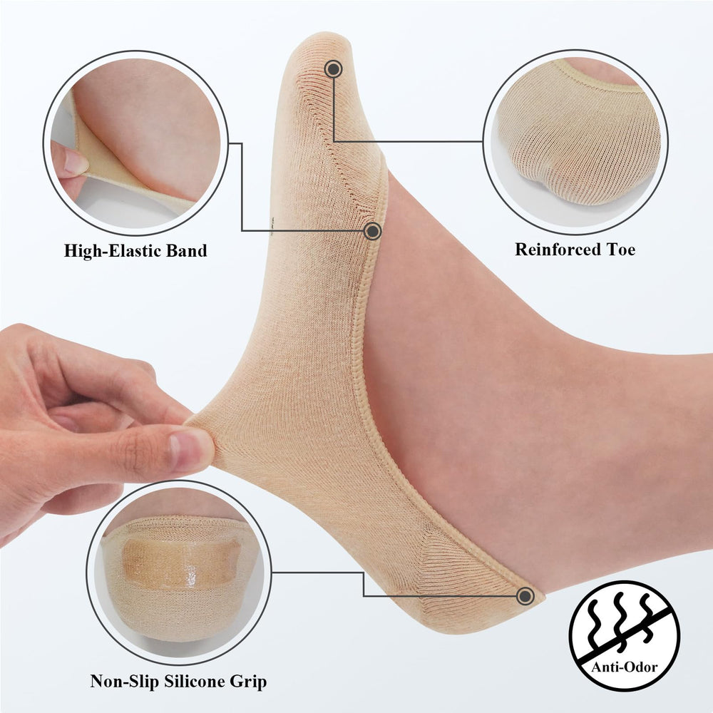 SIXDAYSOX breathable cotton blend delivers soft comfort and airflow.