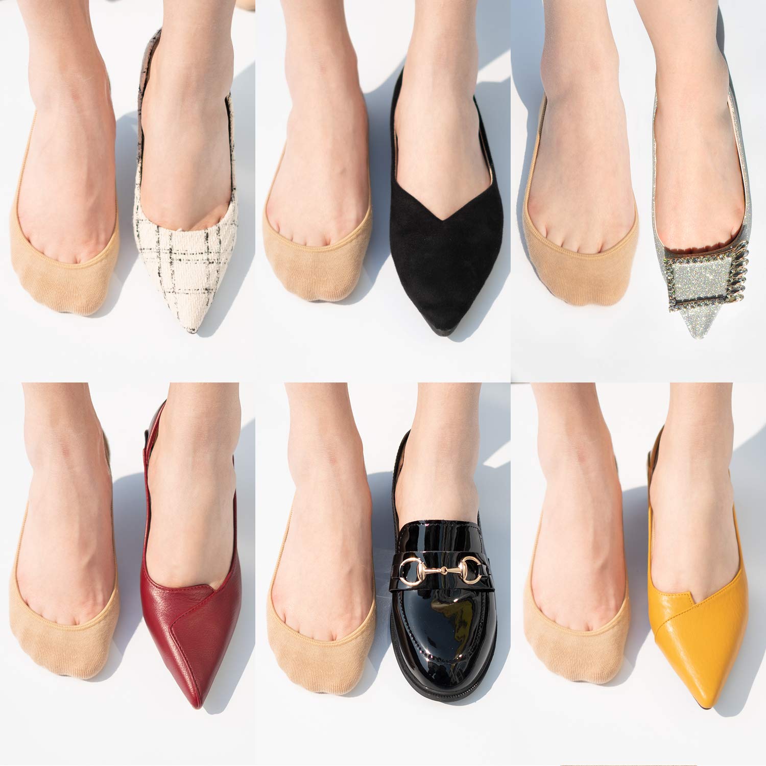 SIXDAYSOX four-color collection matches any outfit.