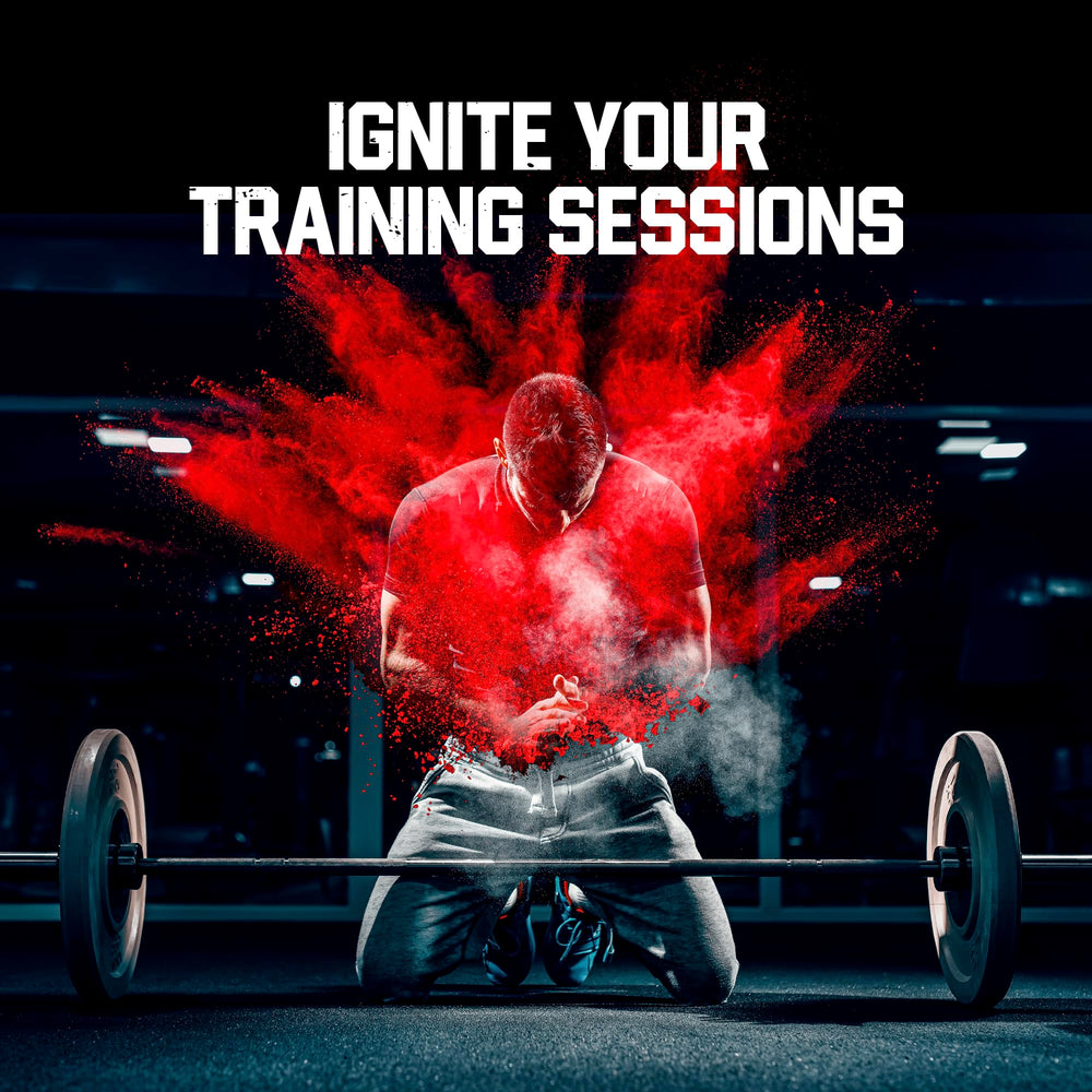 Six Star Pre-Workout Explosion 2.0 energy and focus visuals suggest performance support.