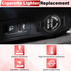 Sixzoo built-in 10A fuse with waterproof dustproof cover protects power supply