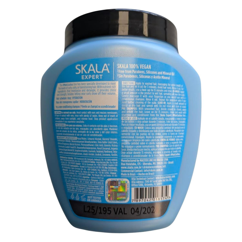 SKALA Anti-frizz for curly hair image with smooth, frizz-free shine.