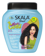 SKALA 2-in-1 cream swirl highlights creamy texture for curl definition