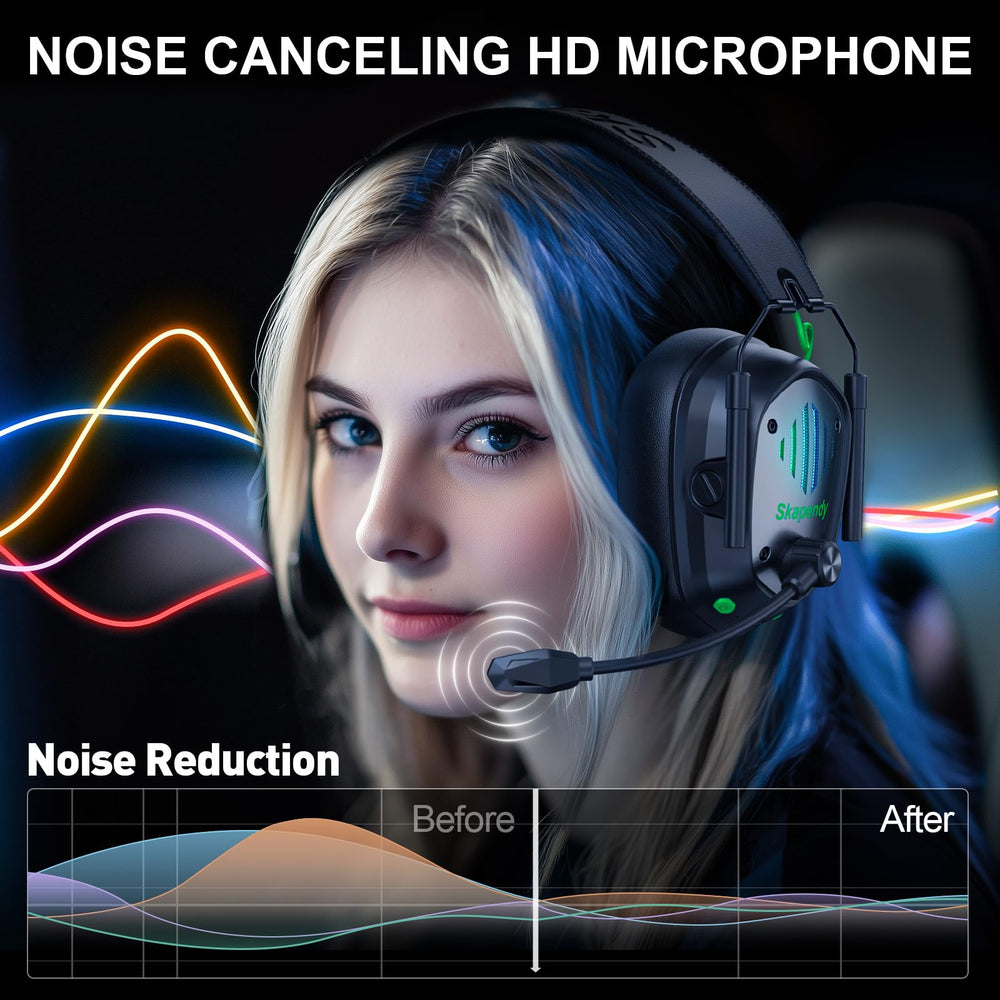 SKAPENDY VK81 earcup close-up with memory-foam padding for comfort