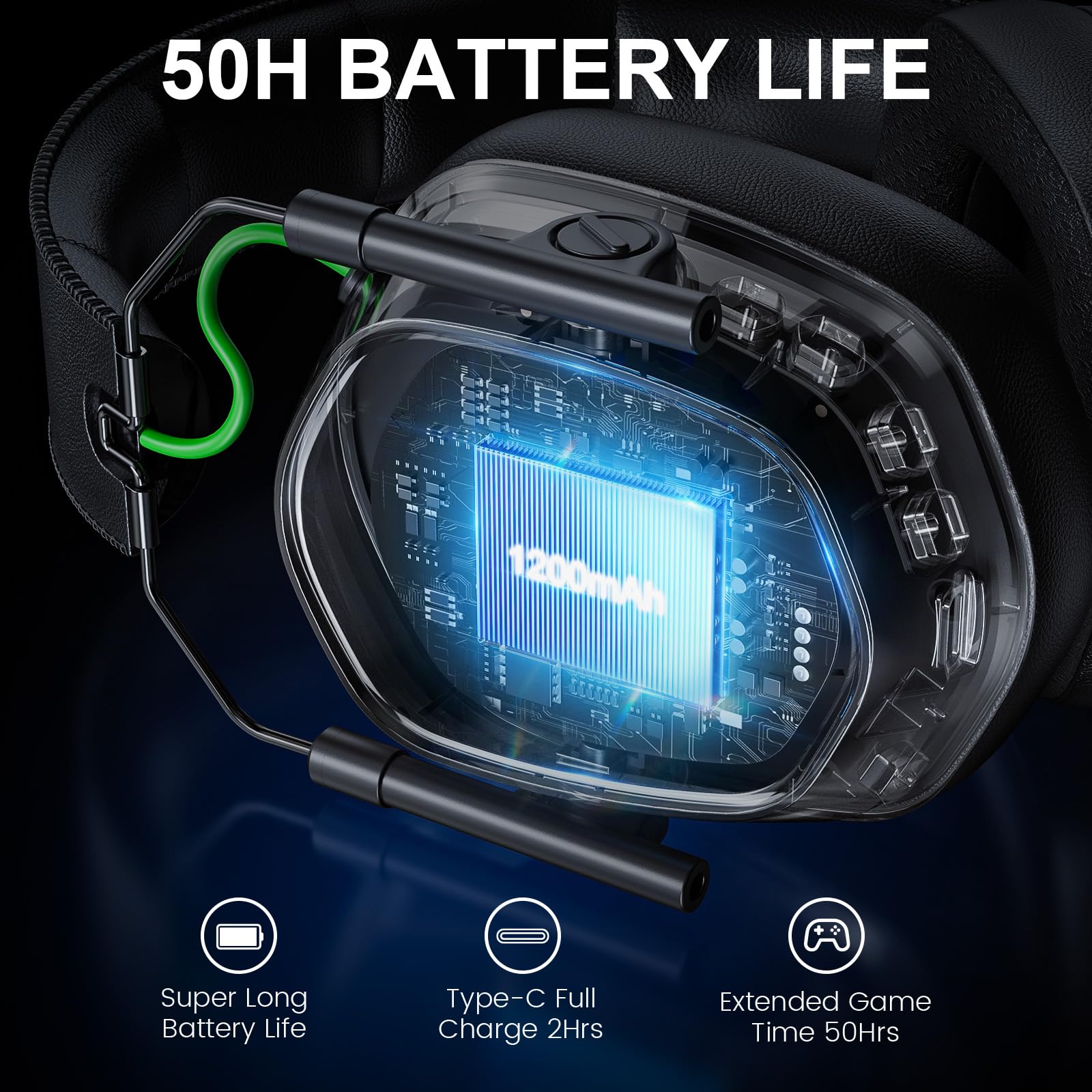 SKAPENDY VK81 microphone close-up showing noise-canceling design for clear chat