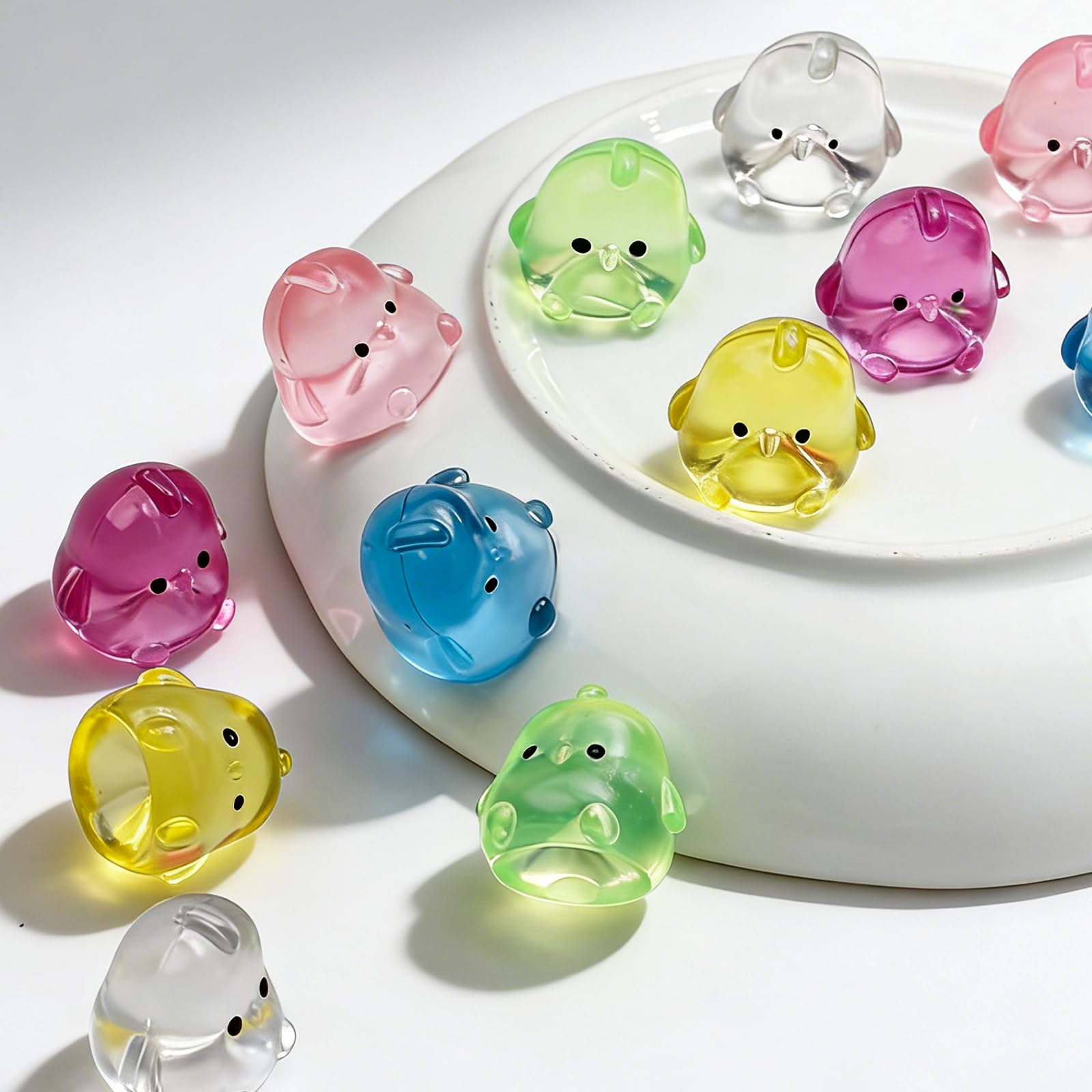 Sketsia Mini Chick Squishy: adds color to desks and study spaces.