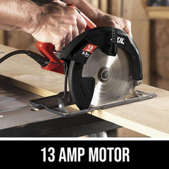 Skil 5080-01 dust blower in action keeps cut lines clear