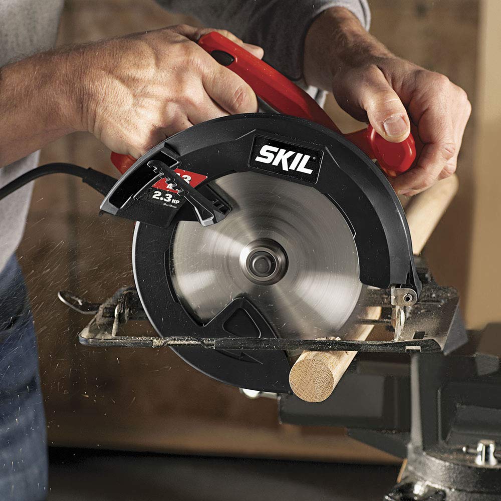 Skil 5080-01 ergonomic grip design reduces fatigue during use