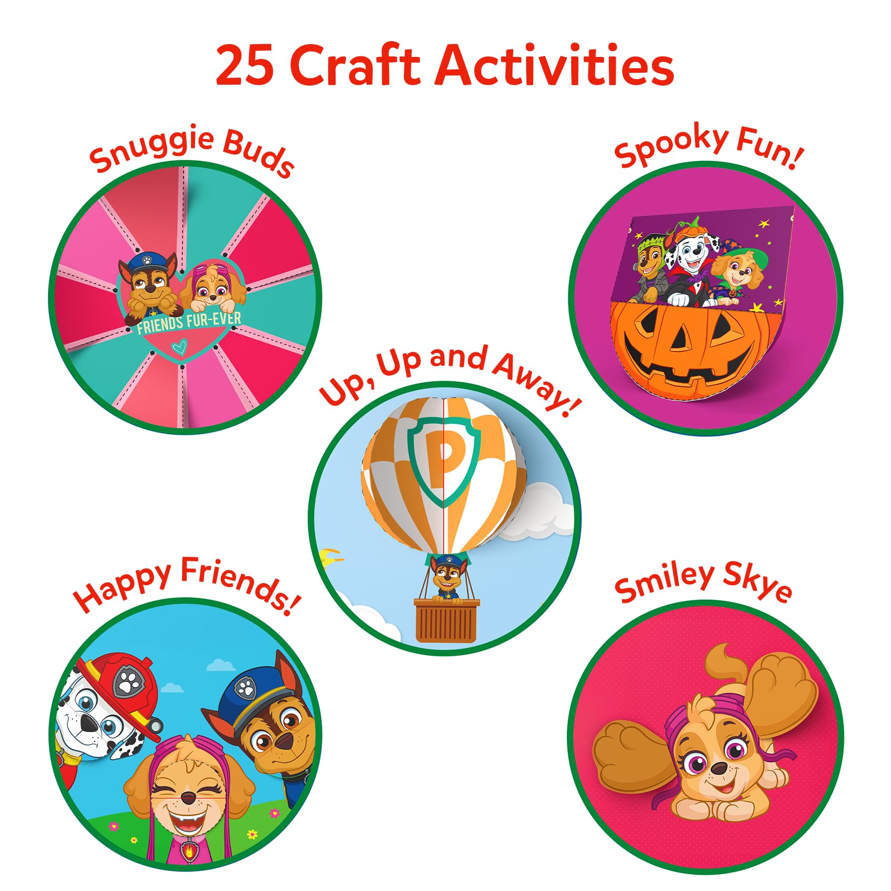 Hands-on cutting, folding, and pasting activities from Skillmatics.