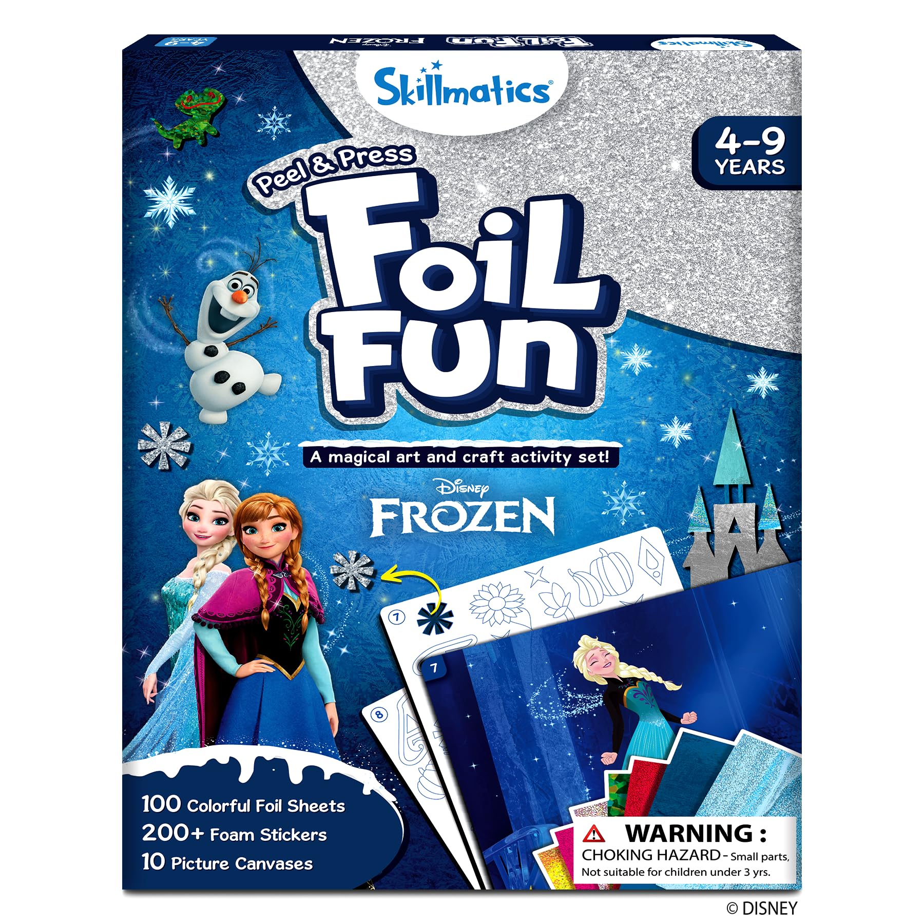Skillmatics Foil Fun Disney Frozen stickers spark creative craft sessions