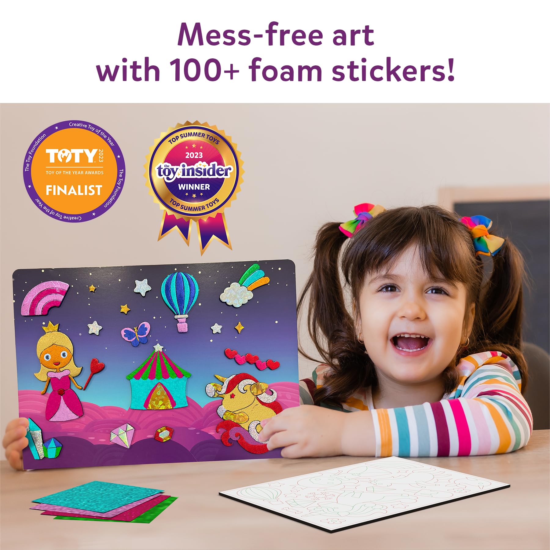 Skillmatics Foil Fun googly eyes to add playful detail.