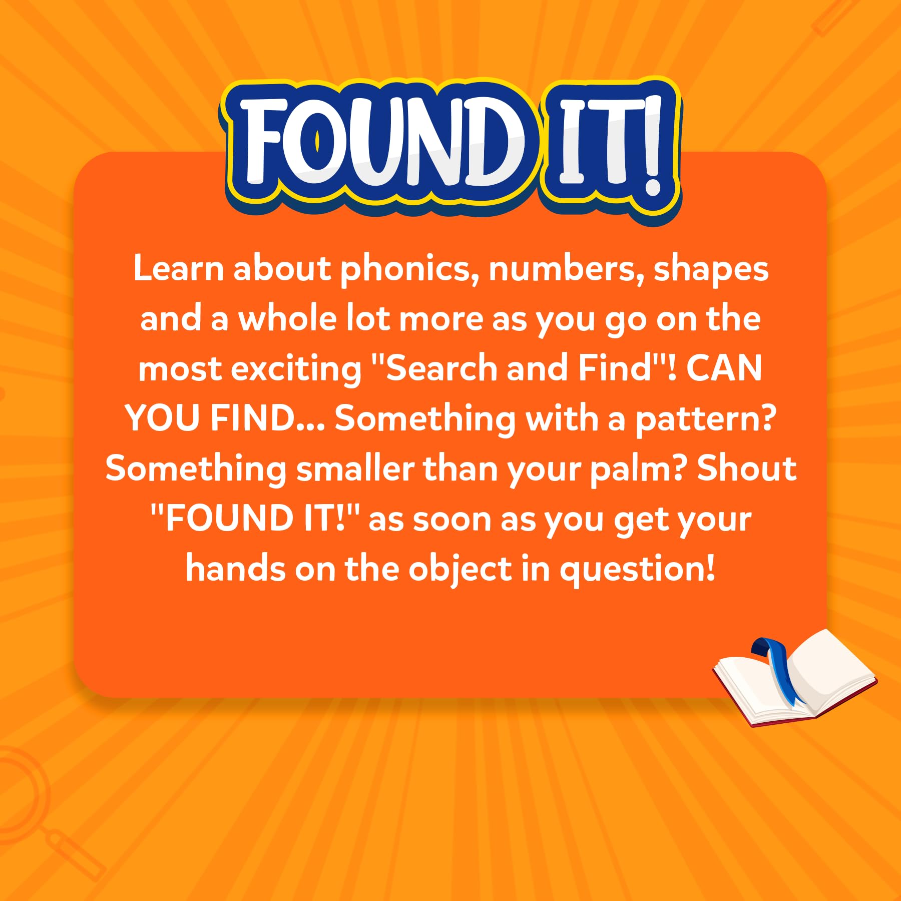Skillmatics Found It! gift-ready packaging makes a thoughtful present for kids.