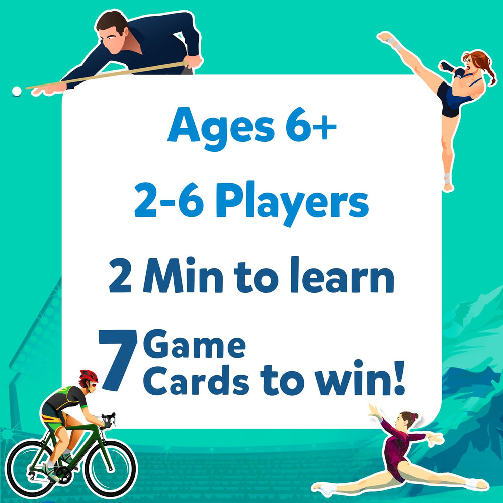 Skillmatics Guess in 10 Sports about 20 minutes per session.