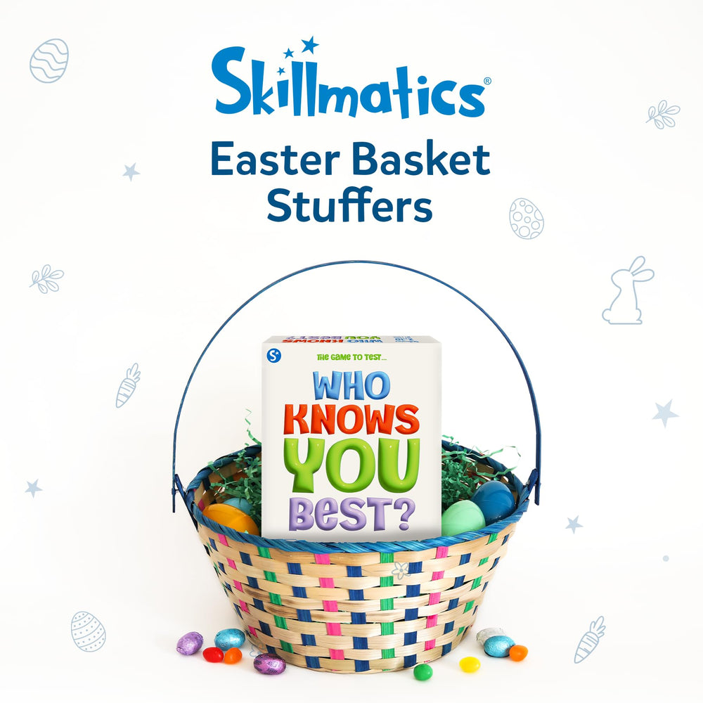 Skillmatics dry-erase markers for Who Knows You Best smooth writing easy erasing