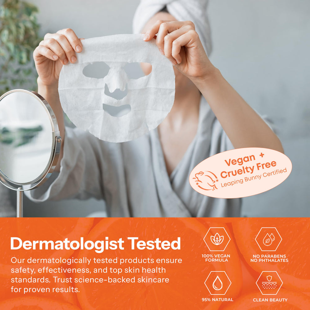 All skin types suitability with Skin 2.0 sheet mask usage