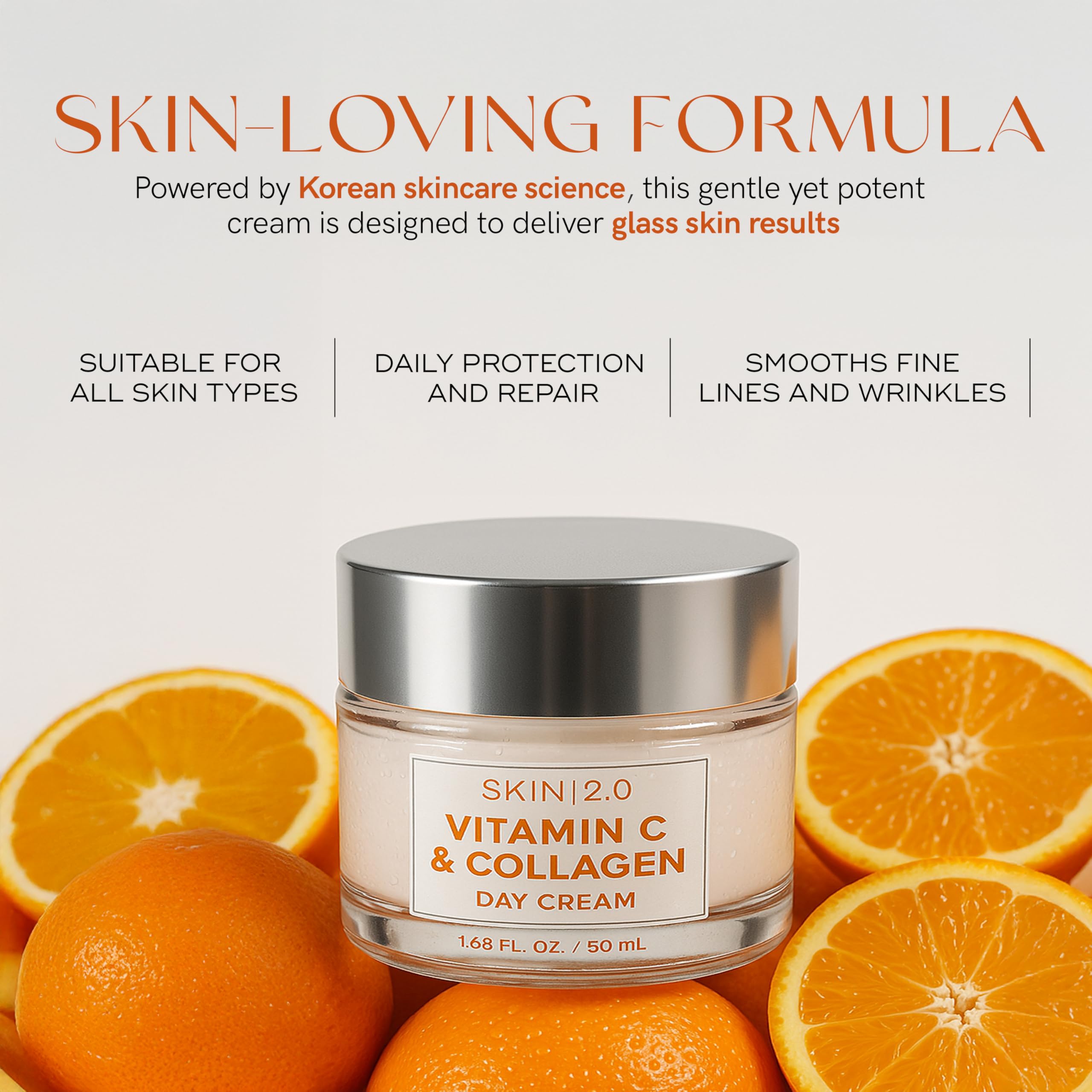 Dermatologist-tested Skin 2.0 confirms safe, cruelty-free formula.