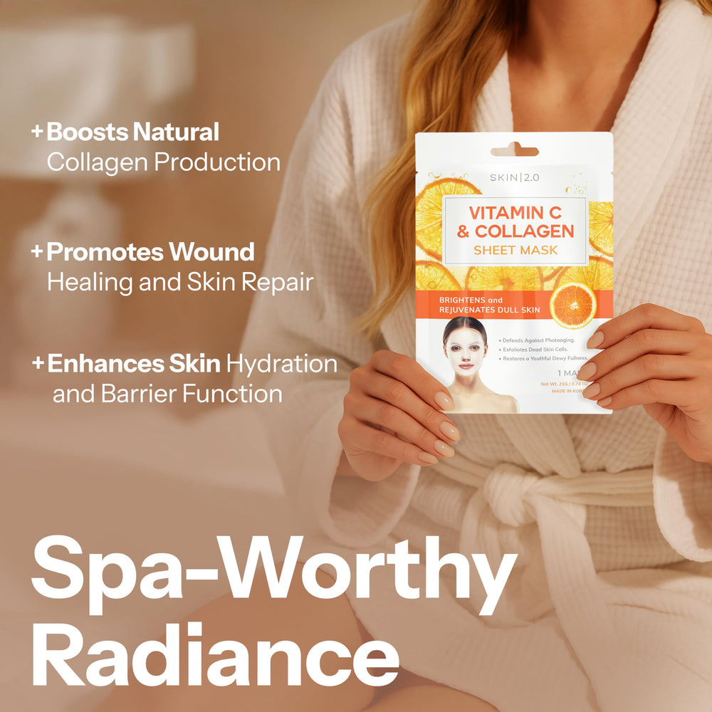Dermatologist-tested label for Skin 2.0 sheet mask