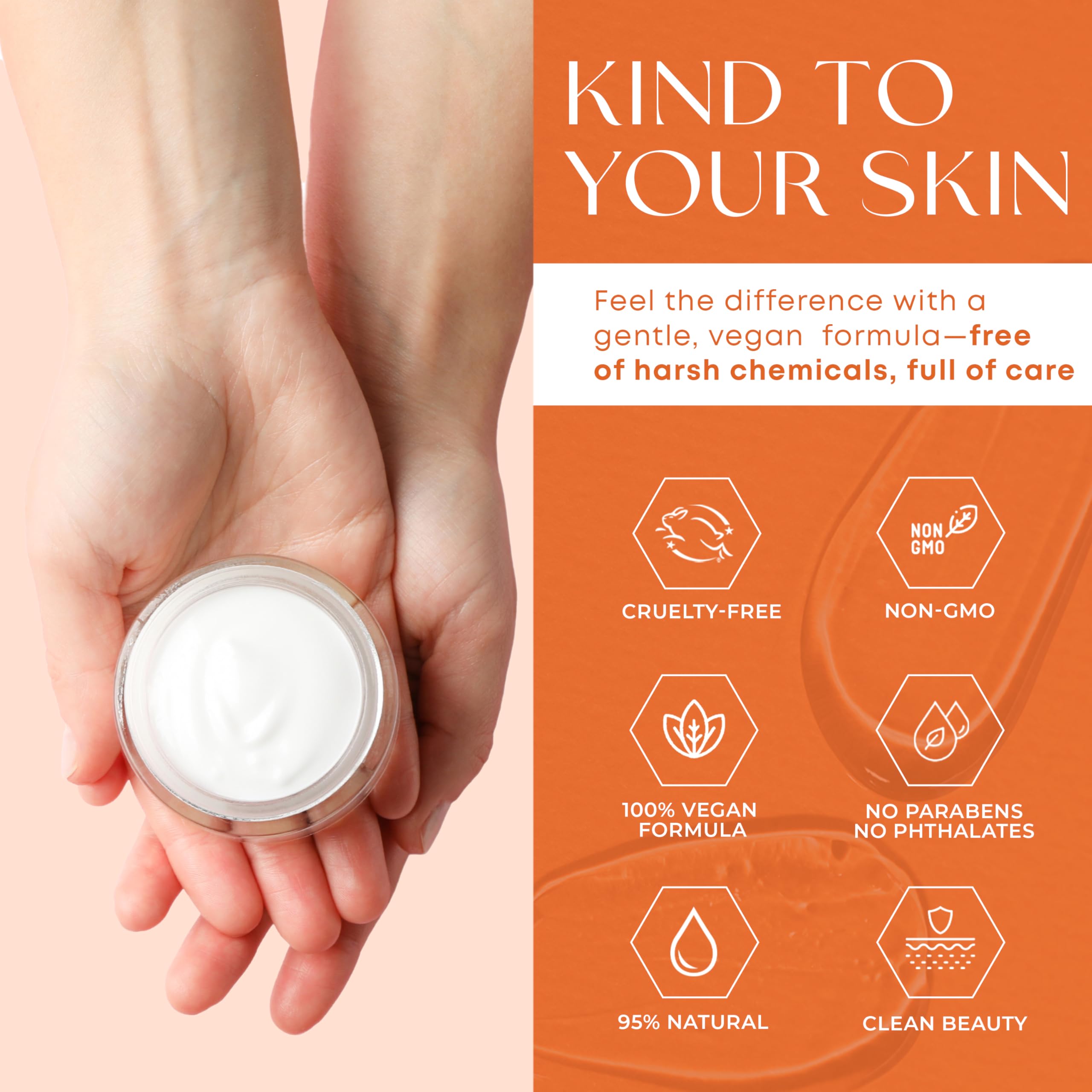 Skin 2.0 packaging highlights cruelty-free and dermatologist-tested status.