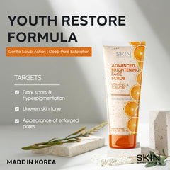Massage with circular motions to reveal more even skin tone.