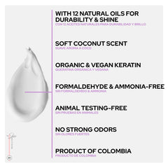 Skin Revolution Ritual Botánico natural oils blend nourishes and hydrates hair.