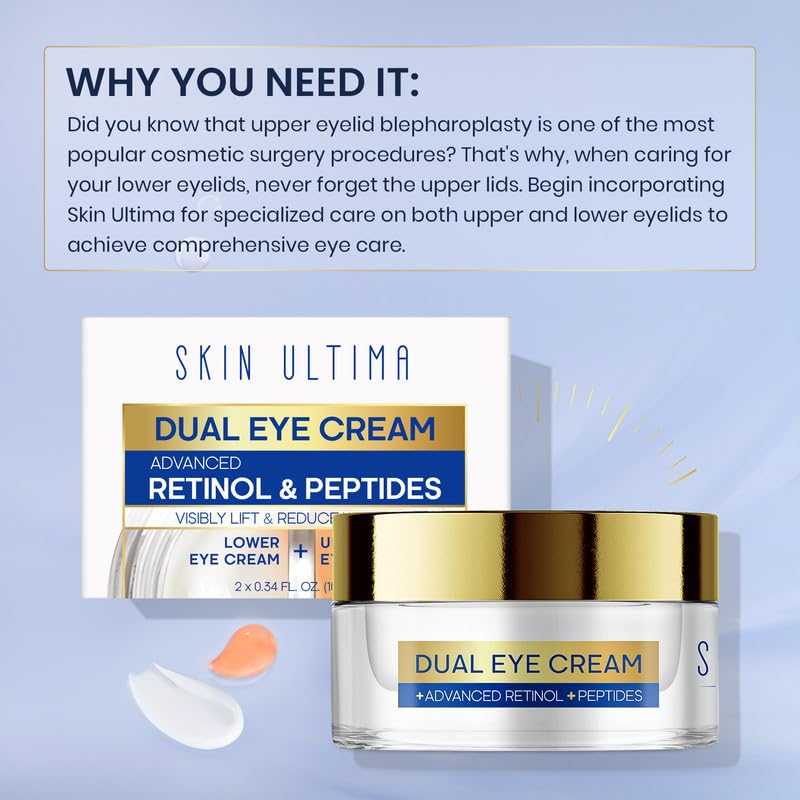 SKIN ULTIMA after-use under-eye brightness depiction