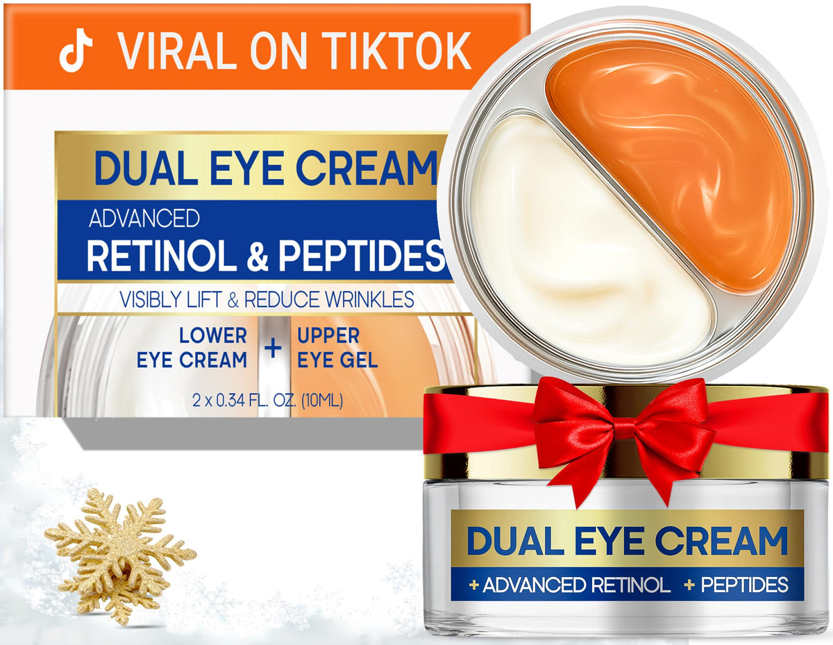 SKIN ULTIMA Dual Eye Cream front view for simple eye care routine