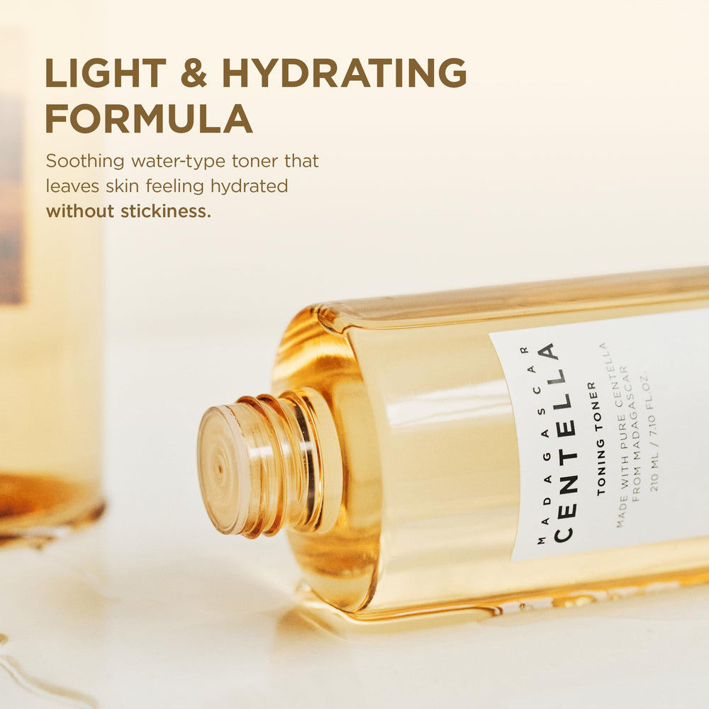 Centella ingredient focus with Madagascar origin emphasizes gentle care.