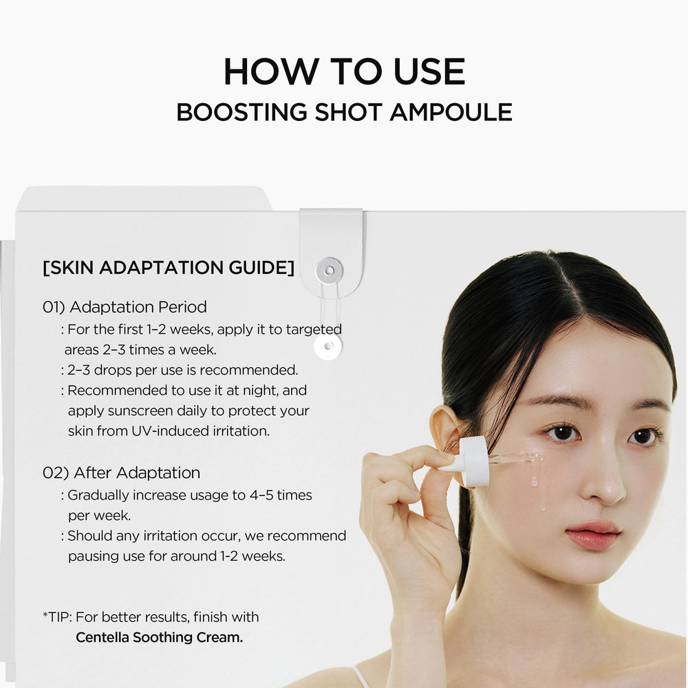 SKIN1004 Ingredients box highlighting Centella and Tranexamic Acid.