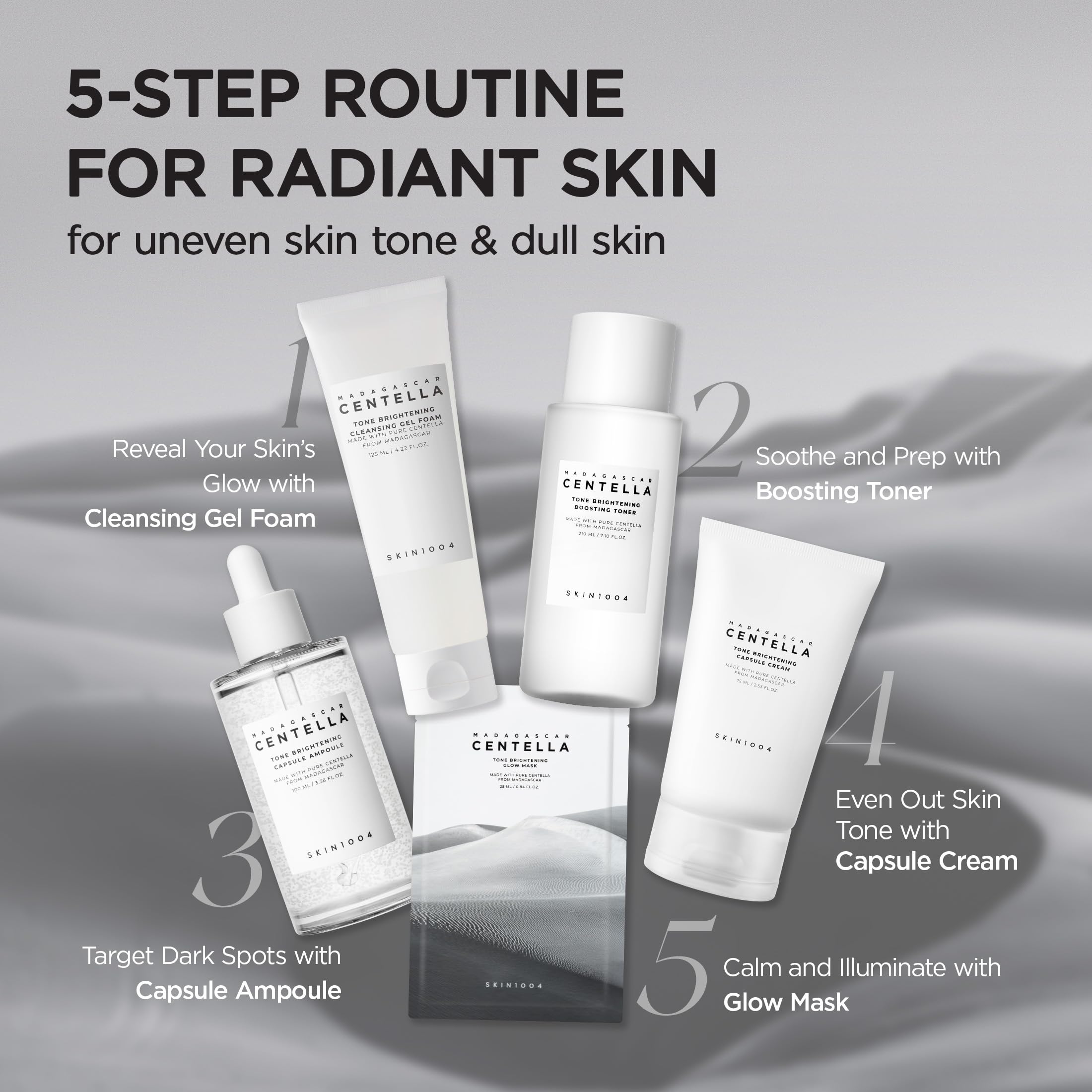 SKIN1004 Tone Balancing Toner dermatologically tested for sensitive skin