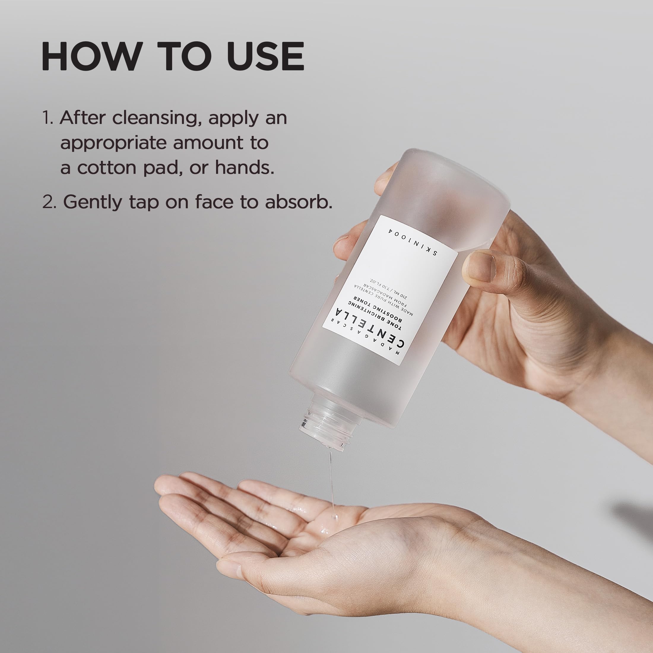 SKIN1004 Tone Balancing Toner fruit extracts provide gentle exfoliation