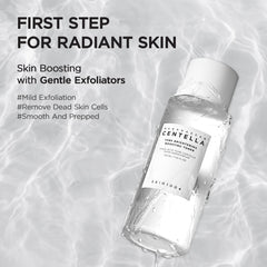 SKIN1004 Tone Balancing Toner palm application demonstrates gentle hydration