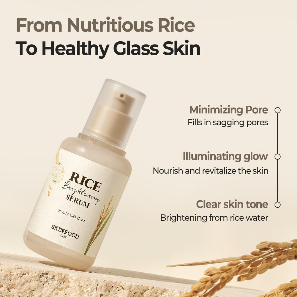 SKINFOOD 1957 Rice Serum ingredients featuring rice water and nutrients