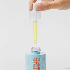 SKIN&LAB Vitamin C Serum dropper ready for precise application.