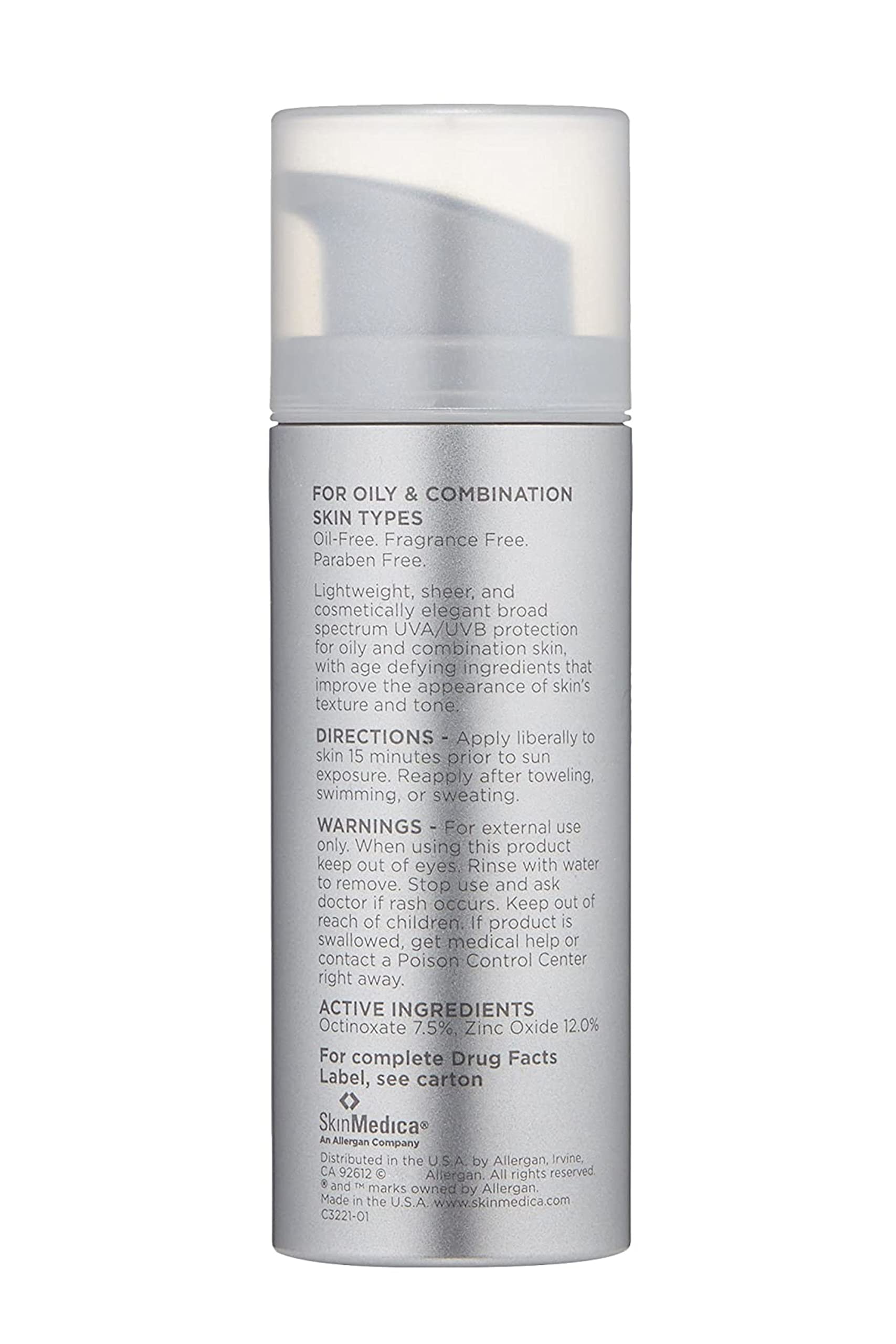 SkinMedica Essential Defense SPF 47 offers a matte finish for oil control