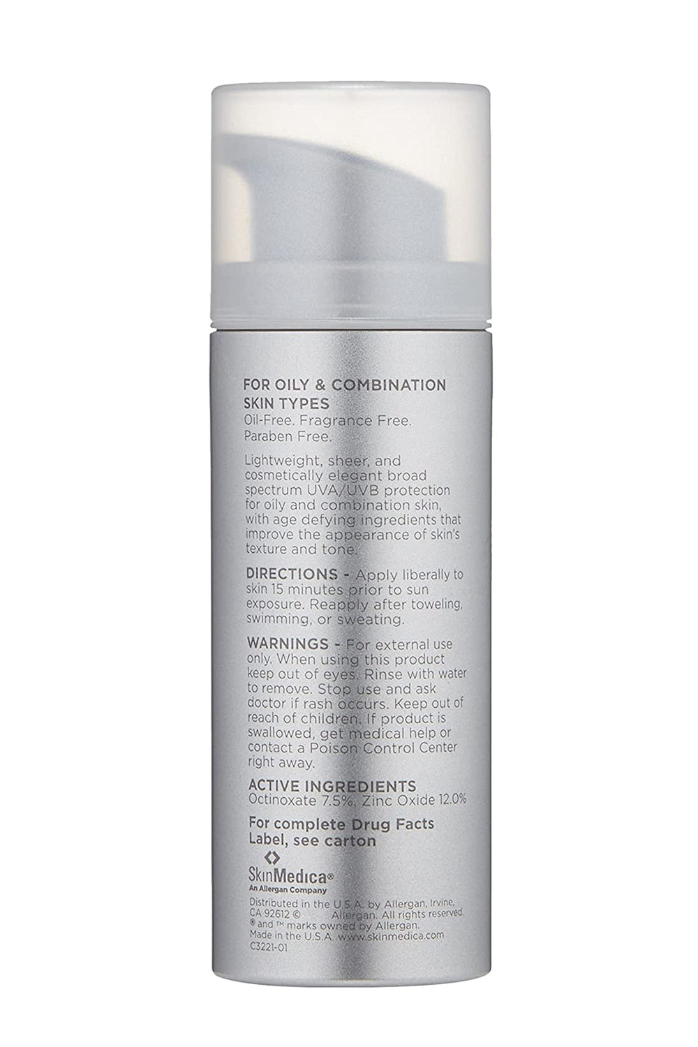 SkinMedica Essential Defense SPF 47 offers a matte finish for oil control