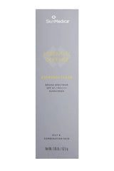 A sheer layer of SkinMedica Essential Defense SPF 47 spreads smoothly on skin