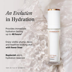 Texture on skin showing HA5 hydration and smoothness