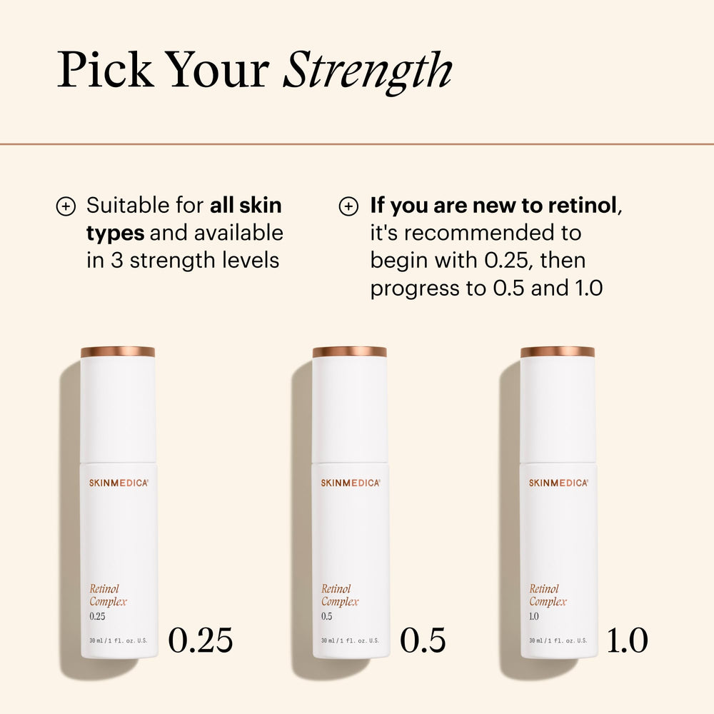 SkinMedica Retinol 0.5 Complex applying serum on skin