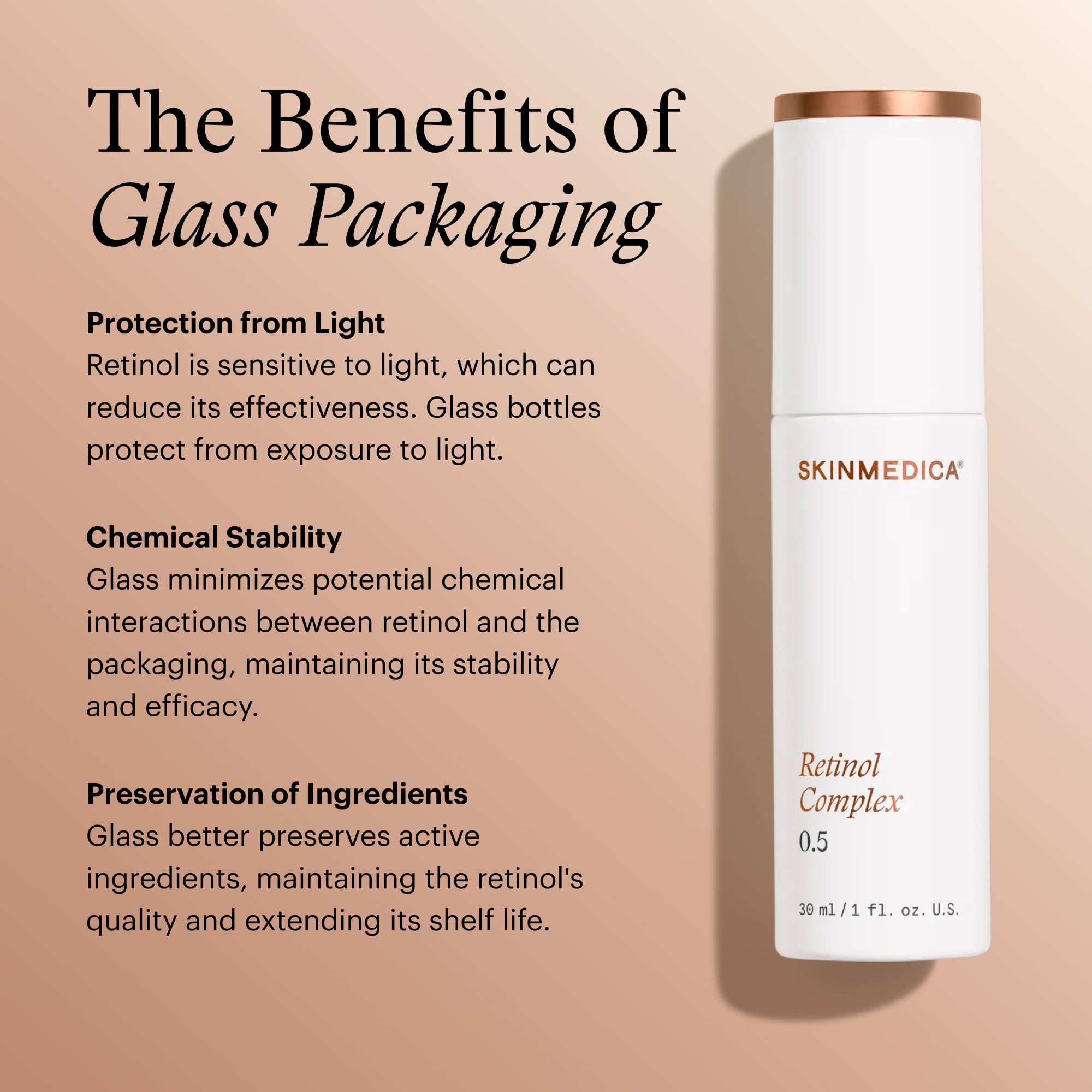 SkinMedica Retinol 0.5 Complex skin glow close-up