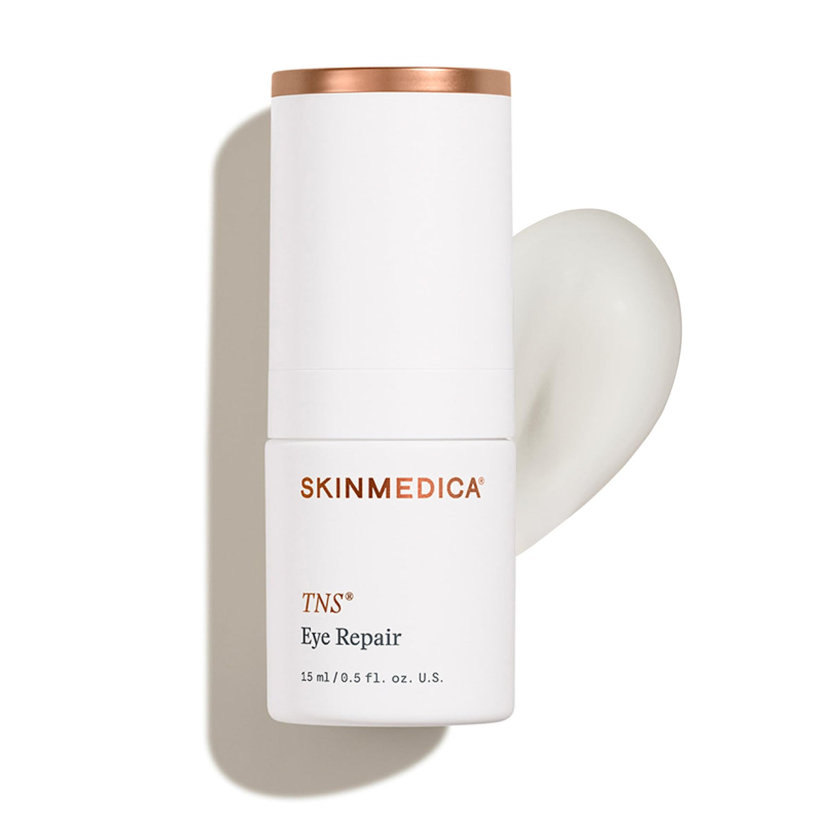 SkinMedica TNS Eye Repair Cream packaging with NEW packaging and 0.5 oz size.