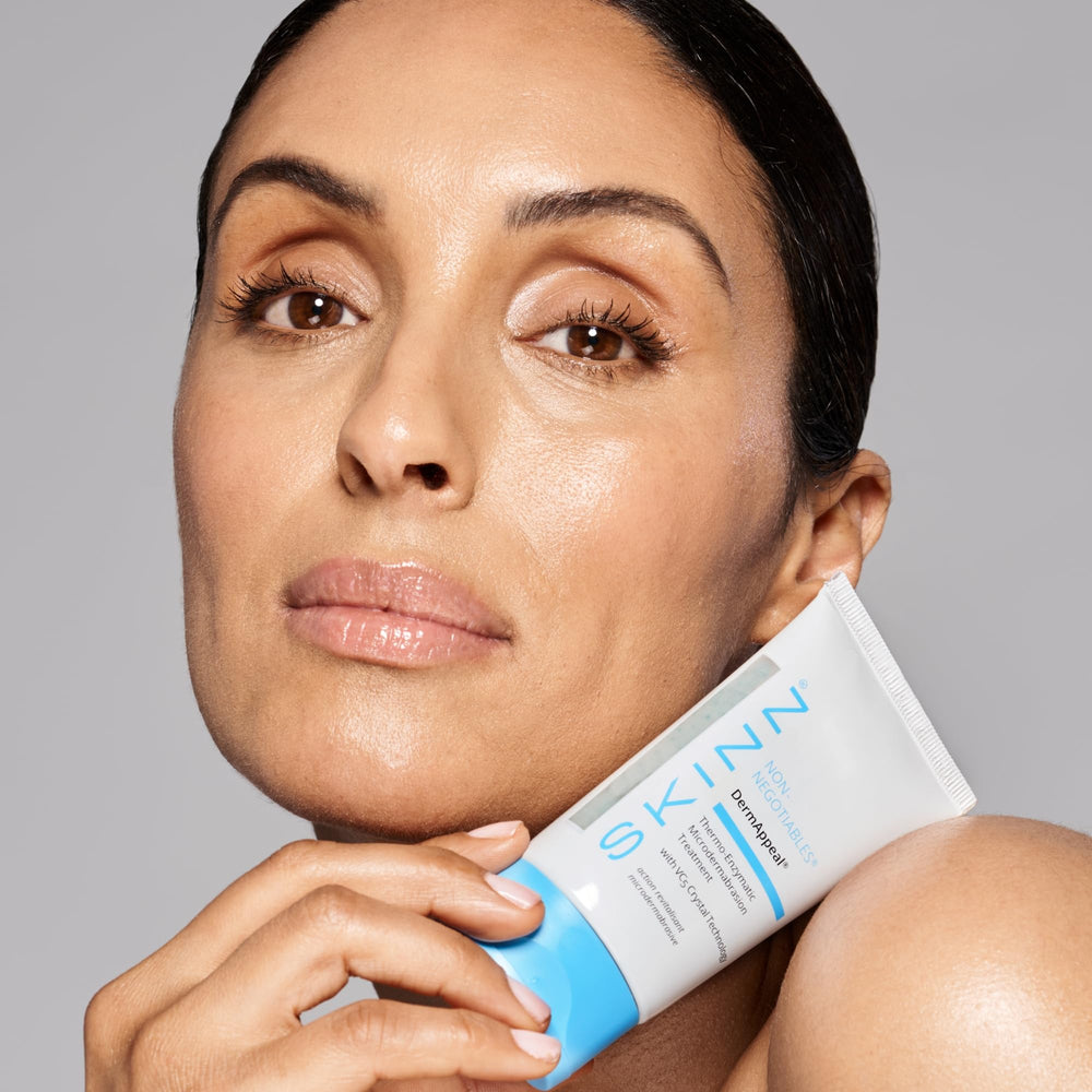 SKINN DermAppeal daily glow routine after use