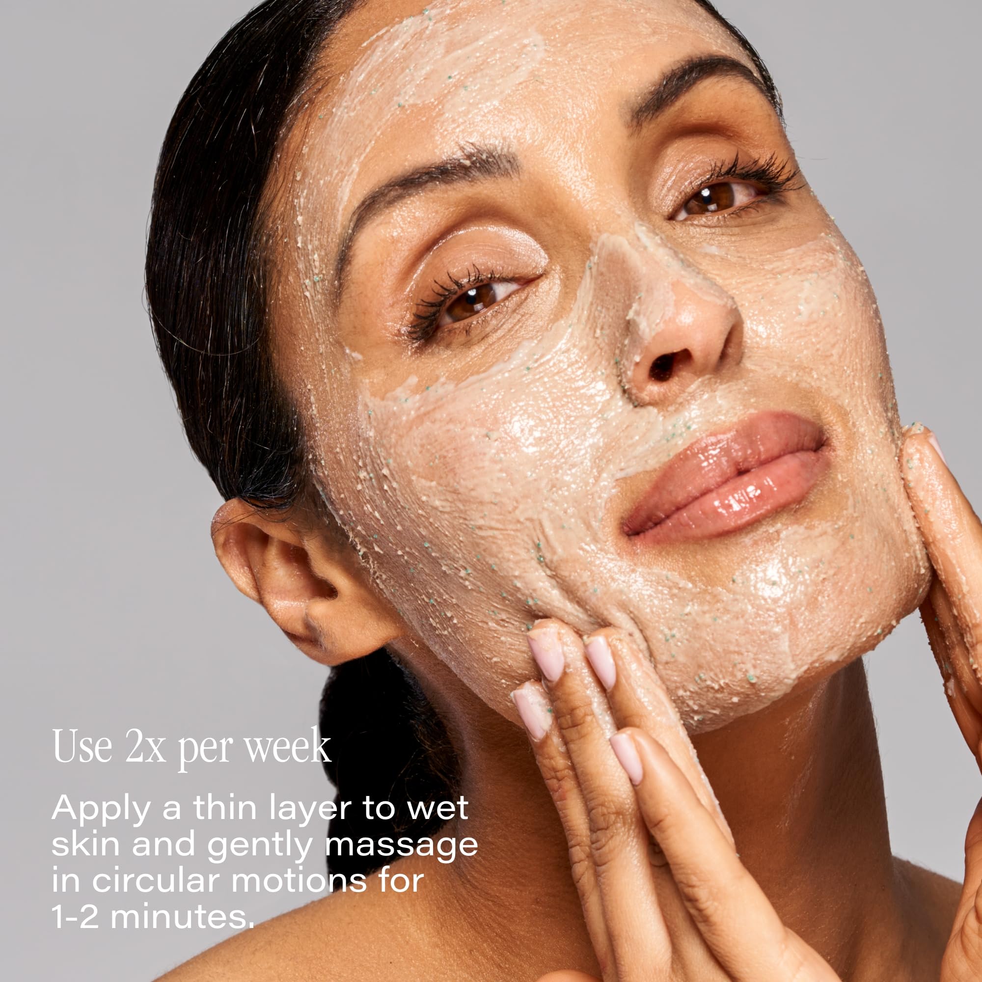 SKINN DermAppeal smoothing texture close-up shows refined skin