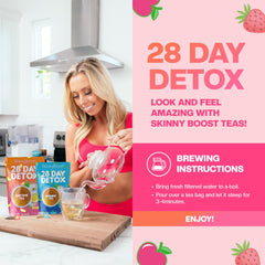 SkinnyBoost Green tea leaves showing natural ingredients and flavor