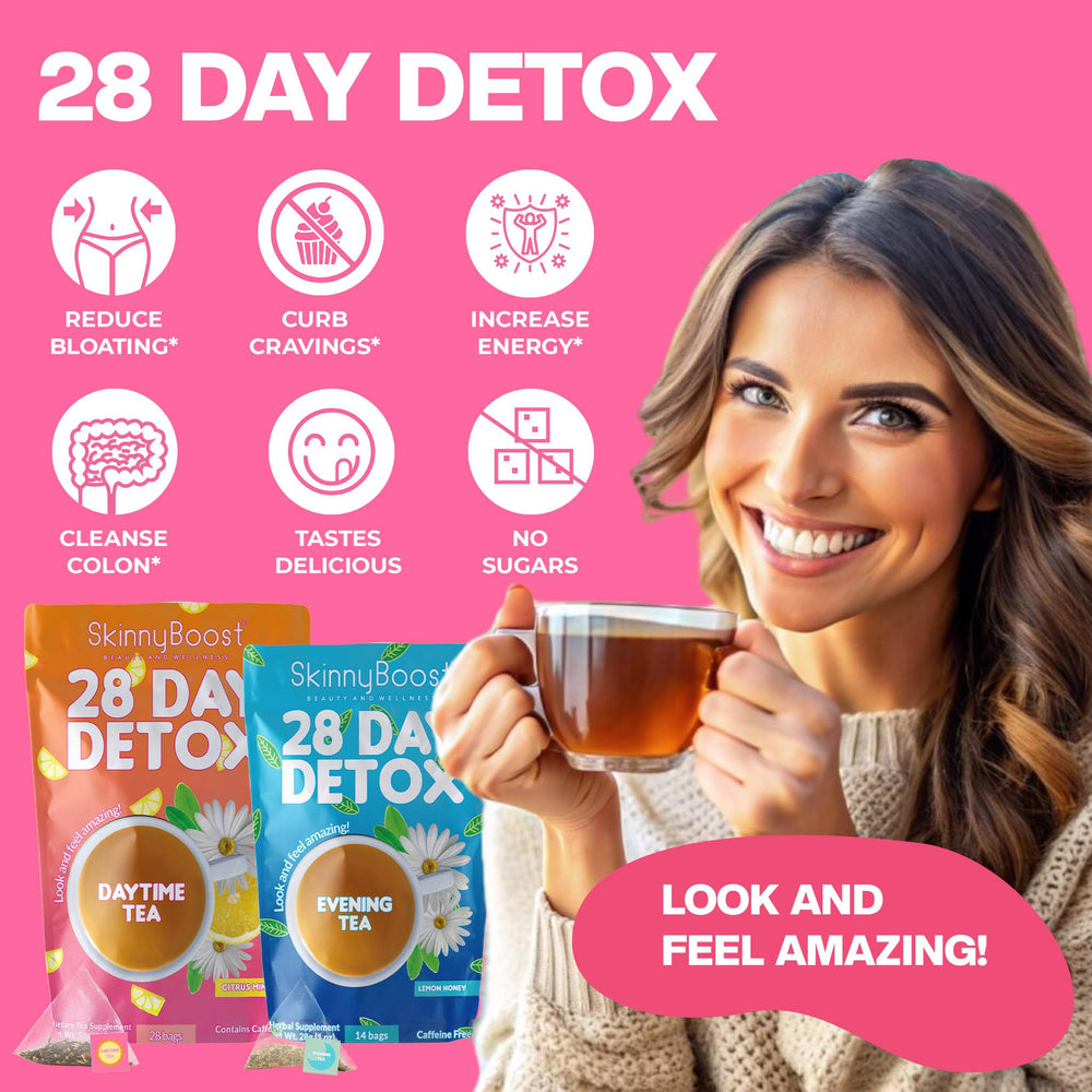 SkinnyBoost Lemon honey flavor image with bright tea and citrus notes