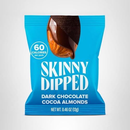 SkinnyDipped ready-to-eat snack pouch ready for travel or breaks.