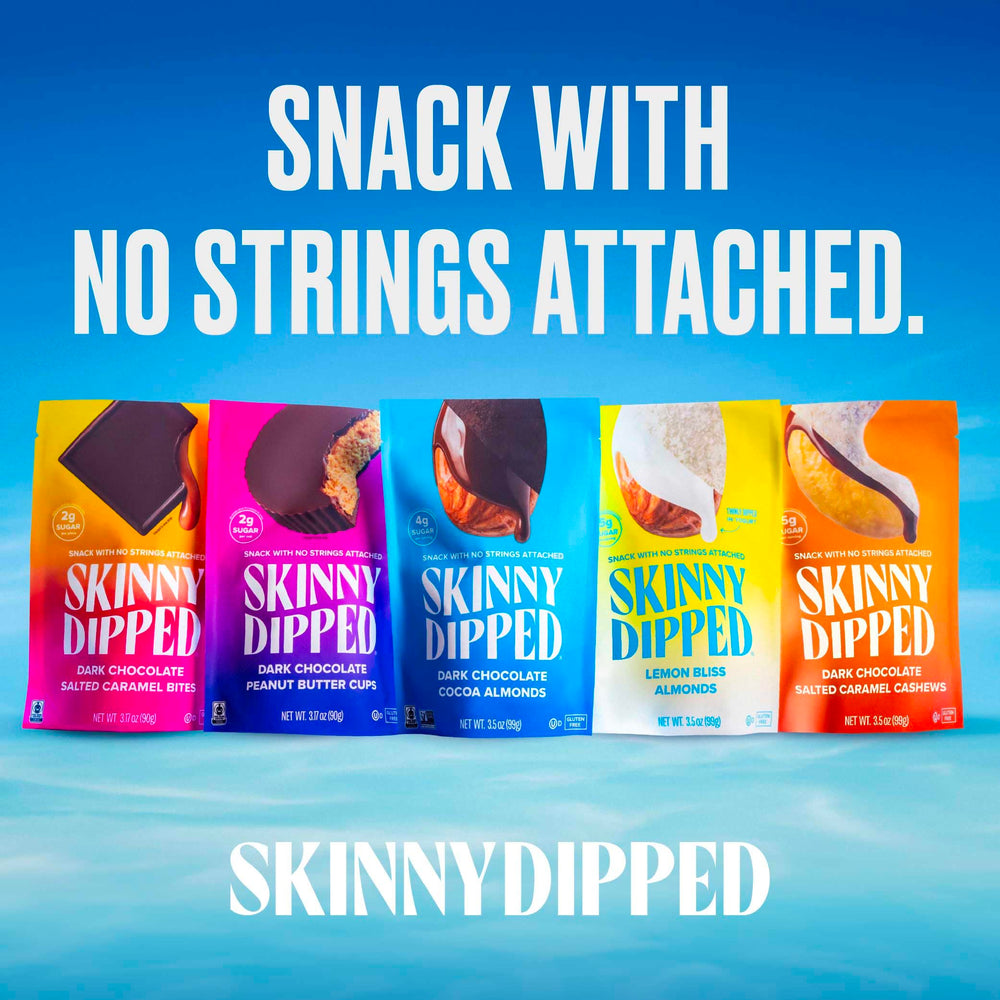 SkinnyDipped Kosher Certified Snack, suitable for kosher diets