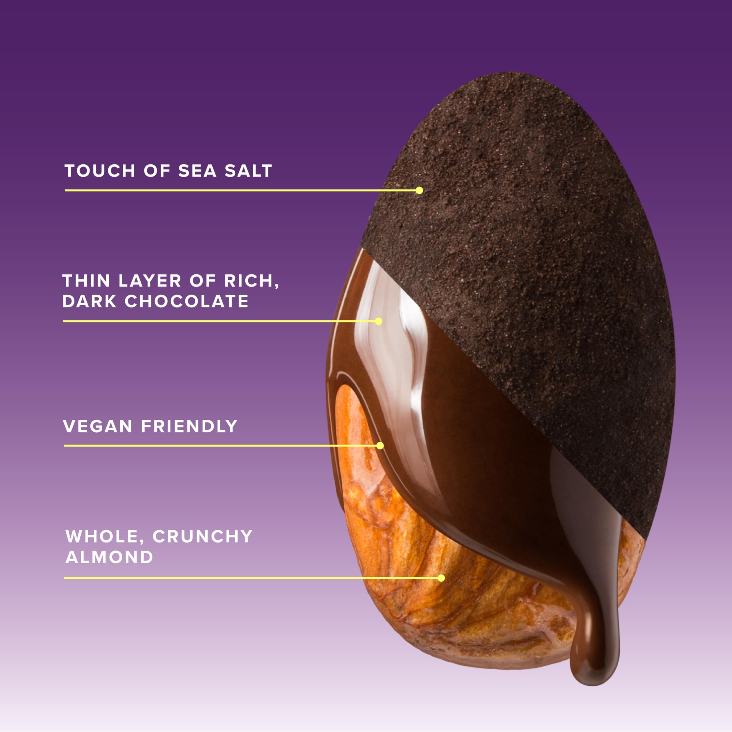 SkinnyDipped mini bag shows a 60-calorie portion for easy snacking.