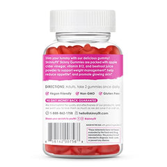 SkinnyFit Tropical berry flavored gummies for tasty, convenient daily wellness.