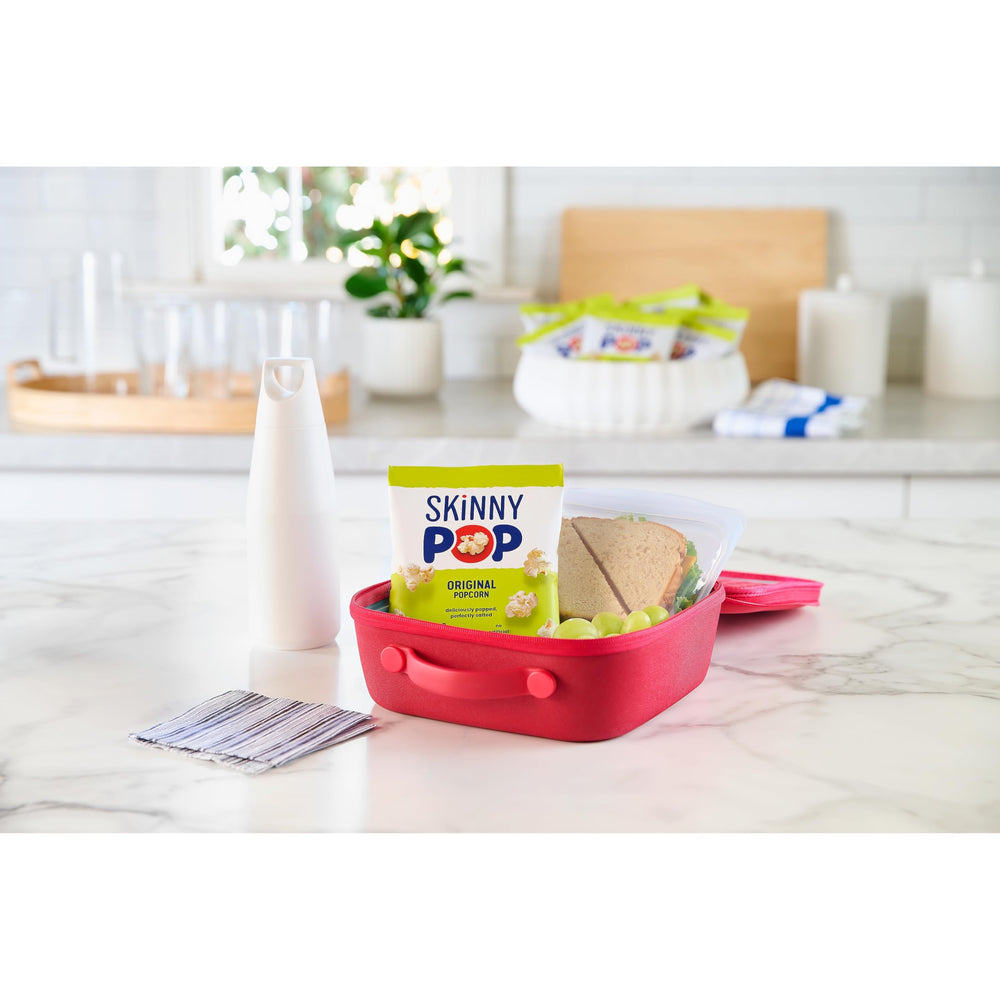 SkinnyPop Original dairy-free and nut-free option for varied diets.