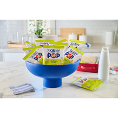 SkinnyPop Original gluten-free, non-GMO snack with clean ingredients.