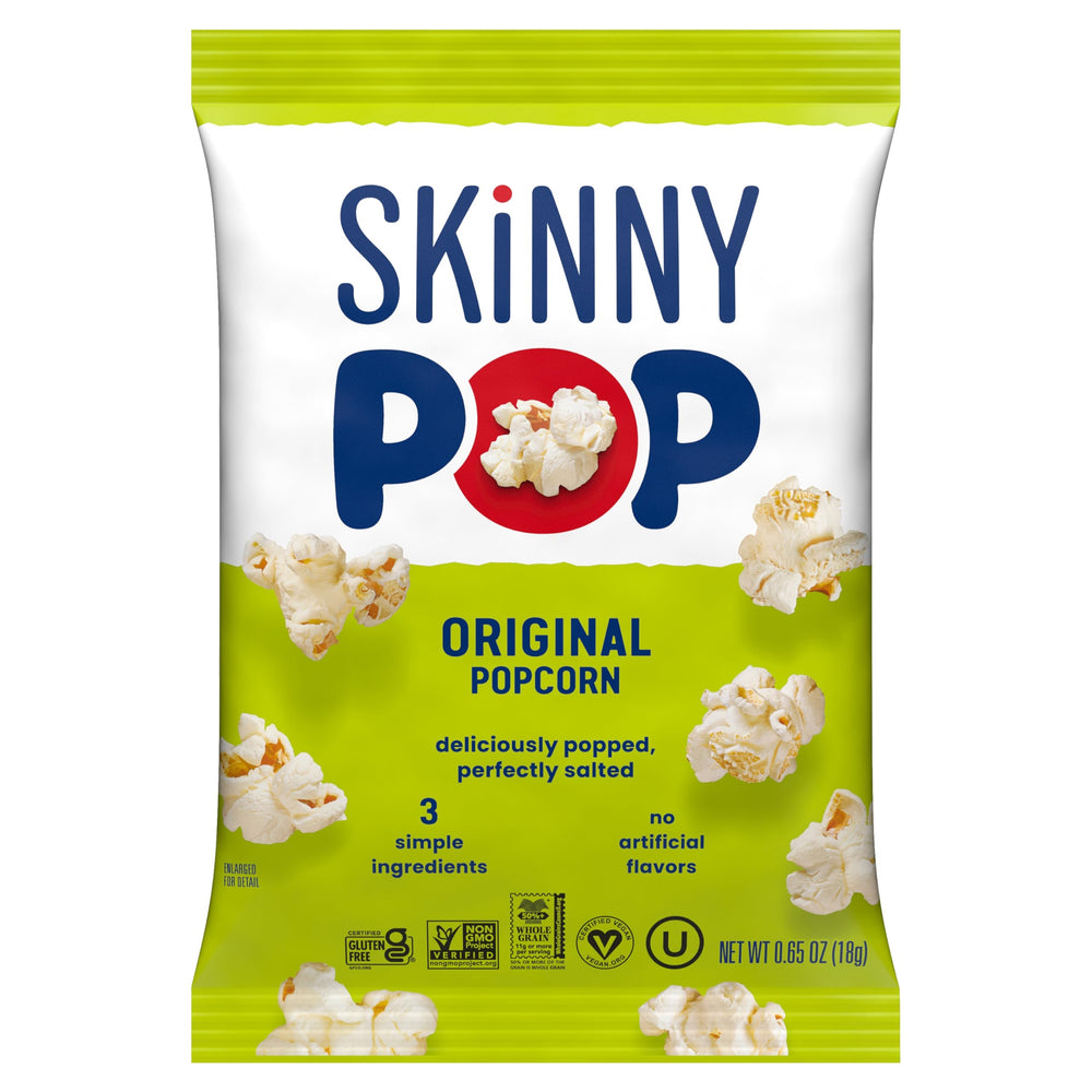 SkinnyPop Original ideal for movie nights and quick breaks.